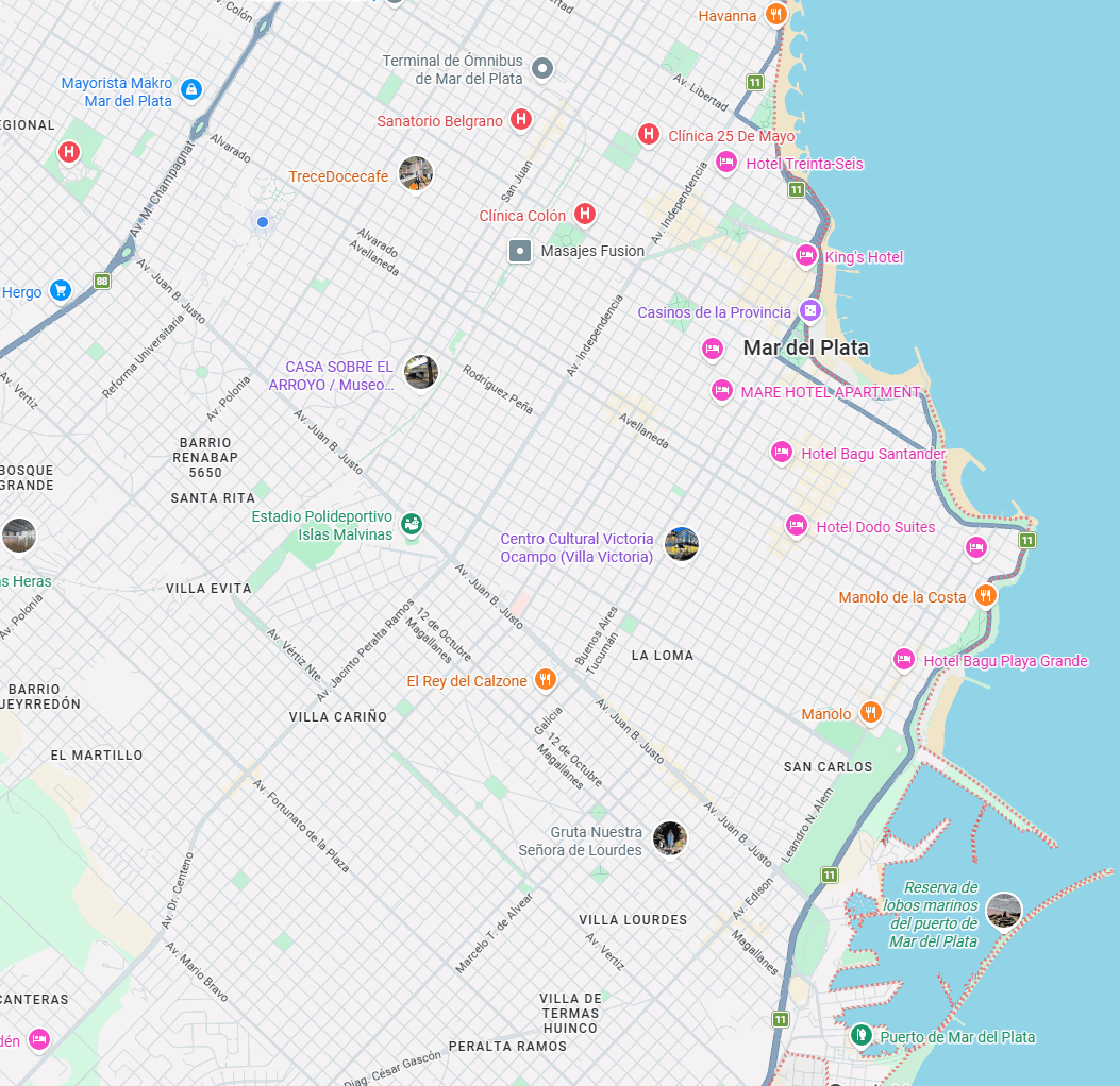 Av. Colon 2300, La Perla, Mar del Plata, Provincia de Buenos Aires